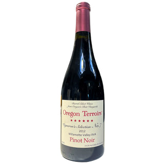 Pinot Noir Willamette Valley AVA Oregon Terroirs Vigneron's Selection Nr. 7 2012